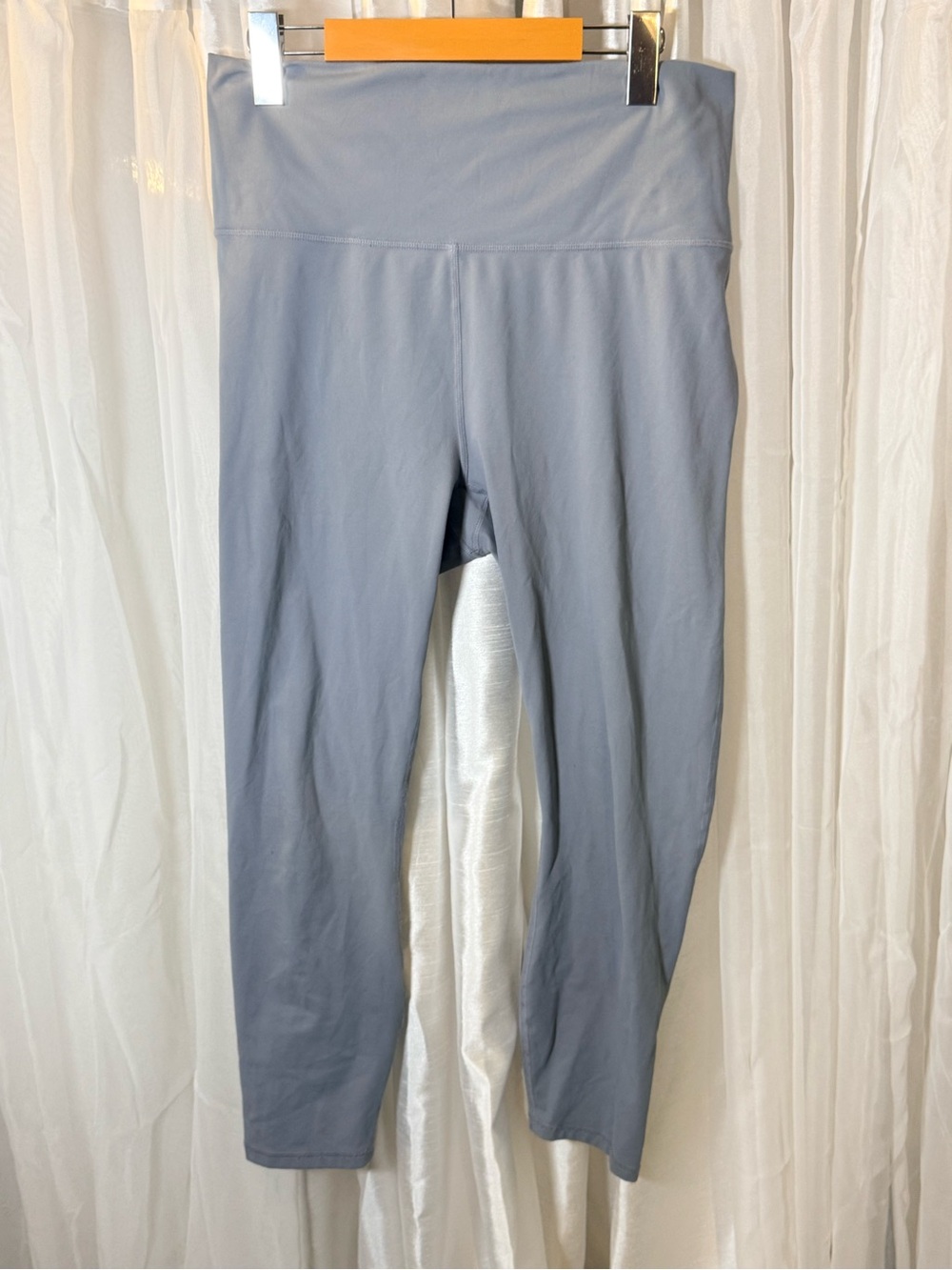 Fabletics Light Blue High-Rise Performance Leggings
